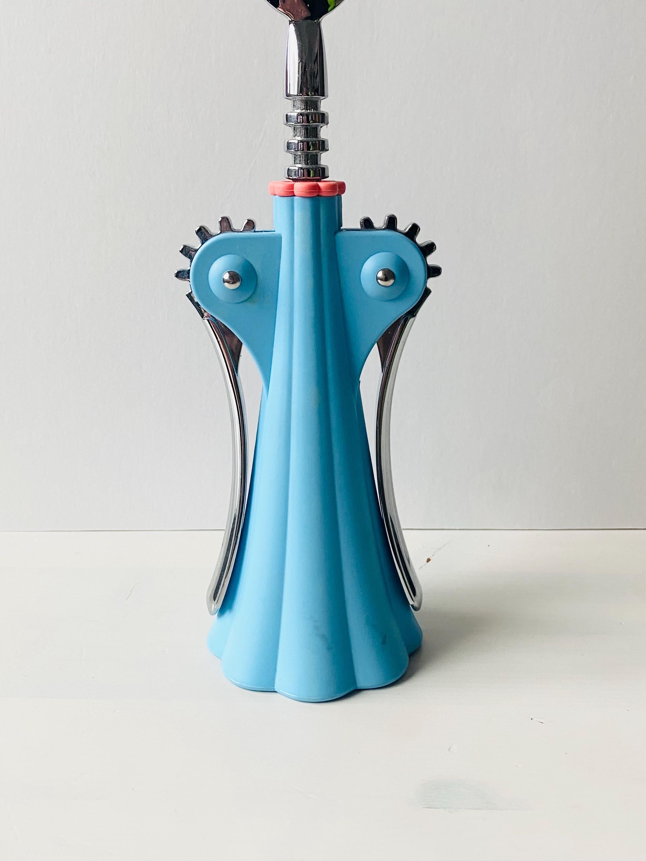 Tire-bouchon Vintage Alessi Anna G – Design Alessandro Mendini, Plastique Beige
