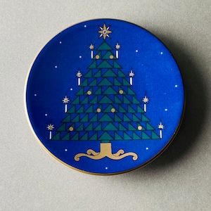 Vintage Arabia Christmas plate, 1990, made in Finland