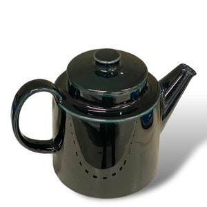 Rare color/vintage Arabia Finland ceramic tea pot named “ Teema” by Kaj Franck, 1980s - Made in Finland