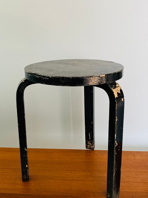 70's vintage artek alvaraalto stool60 Collector/museum item