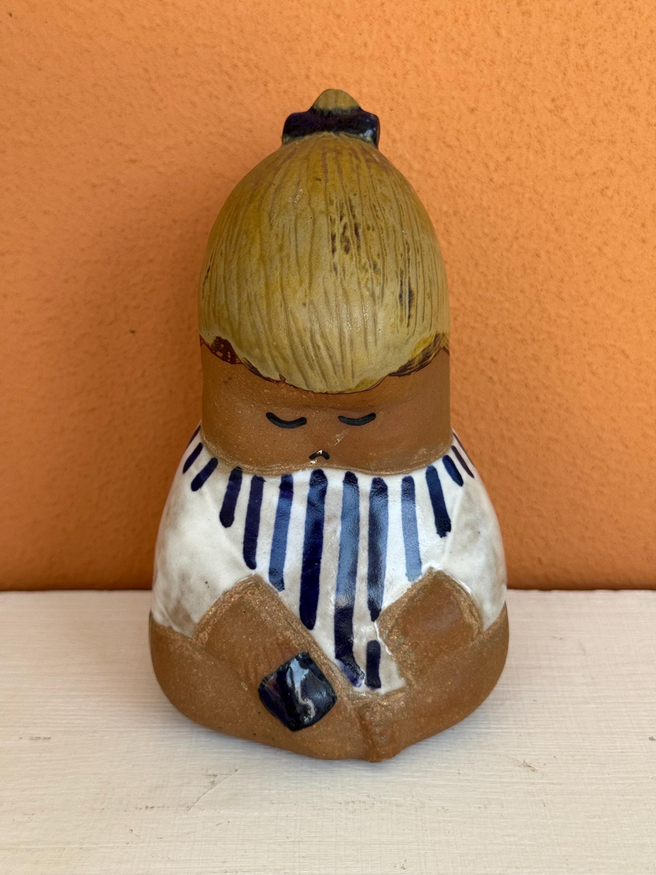 With Signiture/ LISA LARSON, Ceramic Sculpture Figure Named
