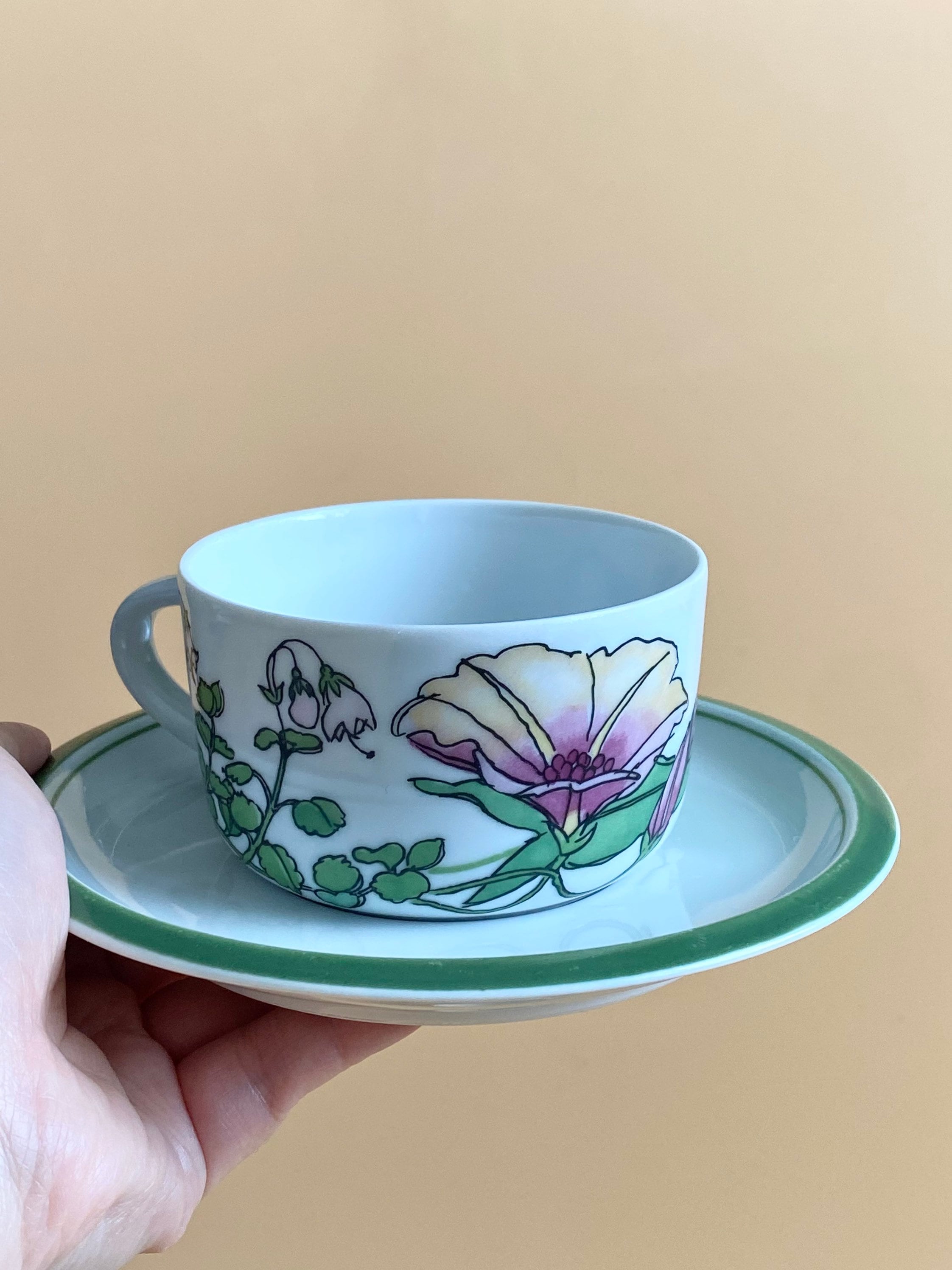 Lot De 10 Soucoupes IKEA Midsommar Vintage – Porcelaine Blanche – Marguerite Walfridsson