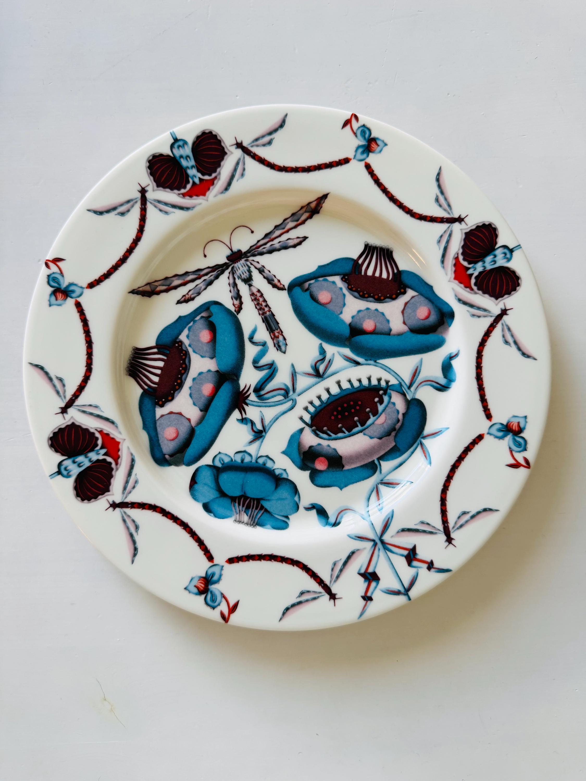 ケイスケホソダ　缶バッジ　2020プレミアムモデル Mint / Unused Ceramic Plate Named Korento Design by Klaus