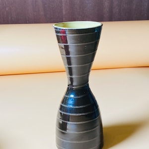 Vintage Upsala-Ekeby Gefle Sweden pottery vase designed by Mari Simmulson, 1960s, Made in Sweden
