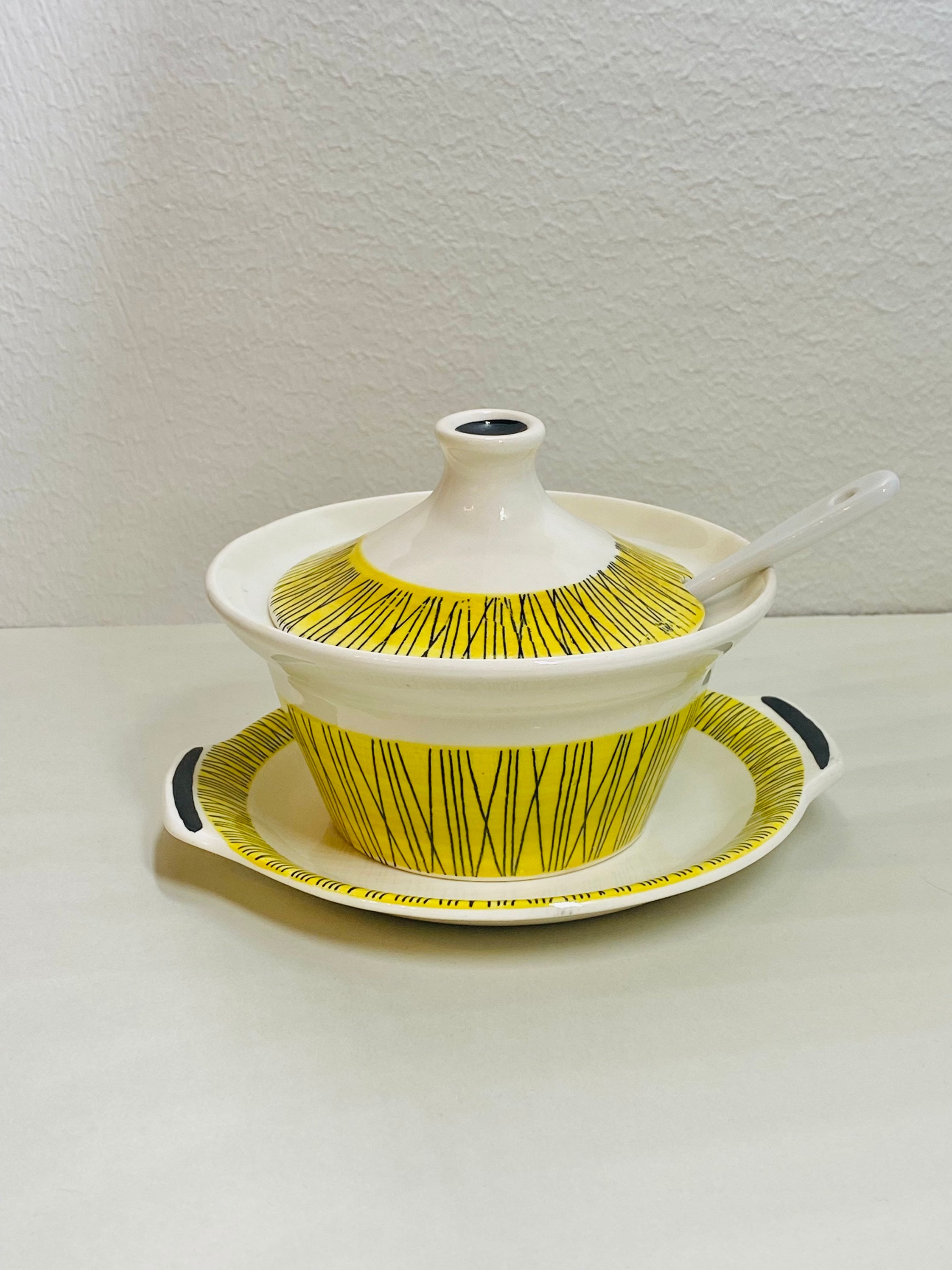 Mid-century Modern Vintage Stavanger Flint Norway Bambus Flamingo Serving  Bowl and Plate Sets Designed by Inger Waage, 1950s, Made in Norway - Etsy  Finland
