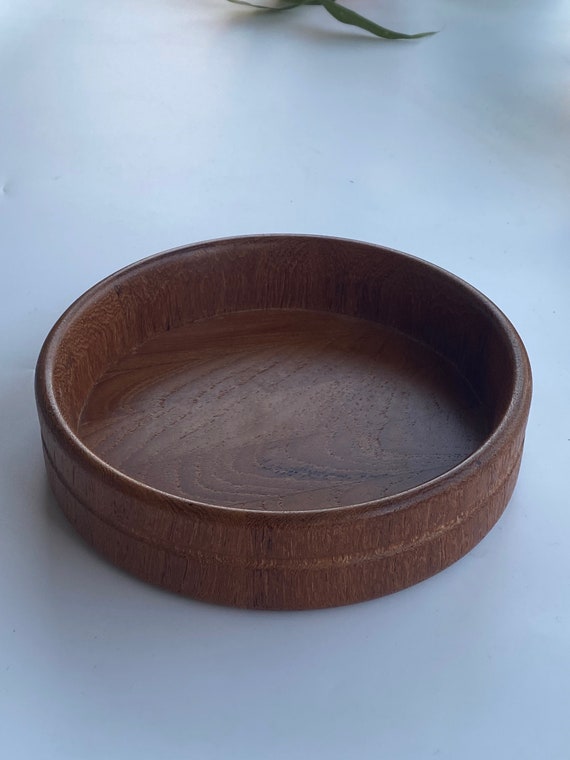 Vintage teak bowl made by Backman, 1969, Made in Finland