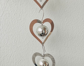 Vintage Aarikka Finland Big Hearts Mobile, Window Decor - Etsy Israel