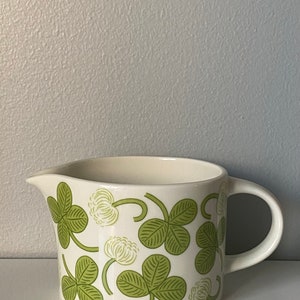 Mint/ Very rare vintage Arabia Finland ceramic jug named “ Apila", designed by Birger Kaipiainen, 1970s, Made in Finland