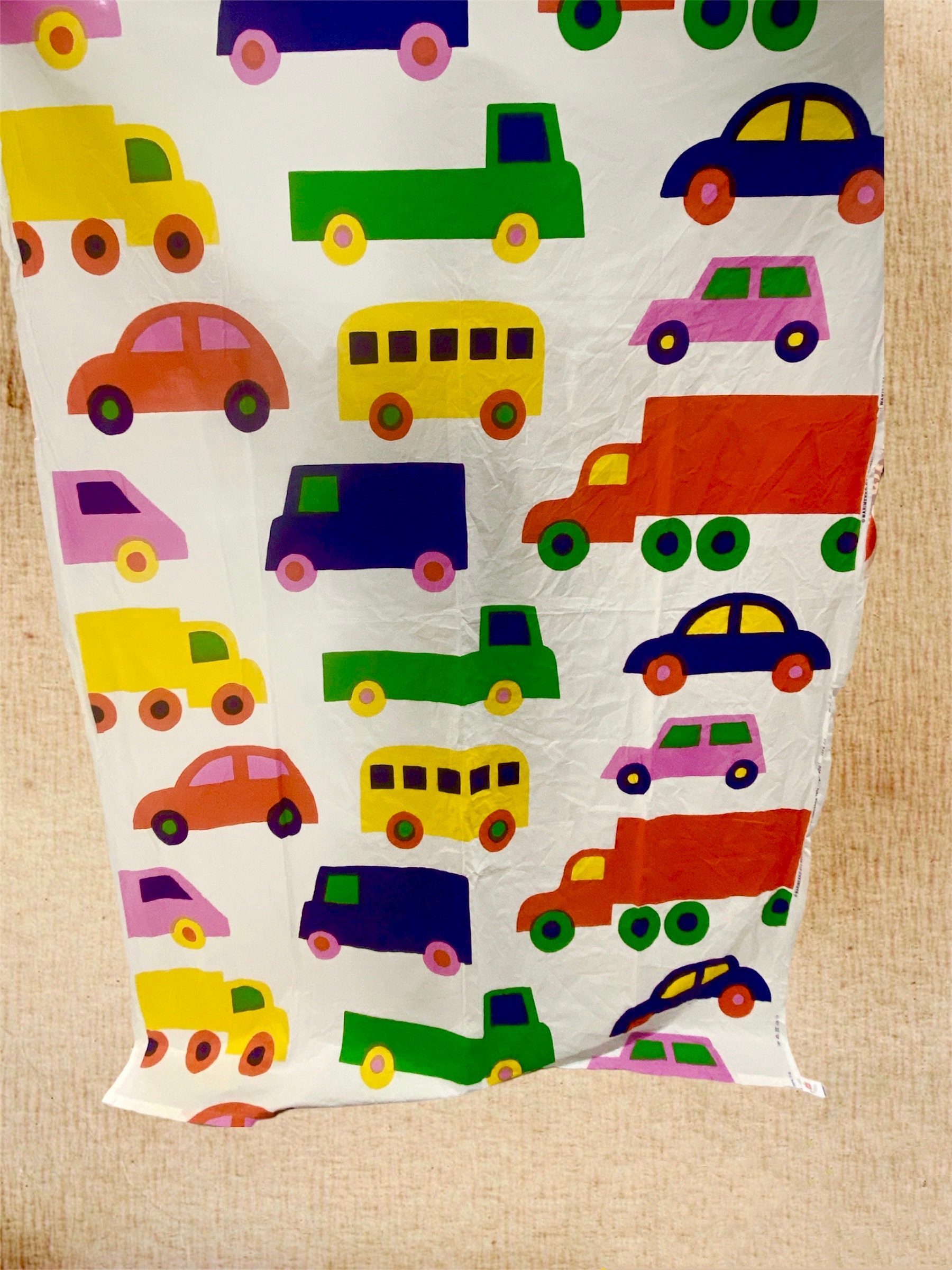Rare /vintage Marimekko Children's Curtain/tablecloth Named “bo