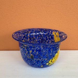 Signed/ Vintage Kosta Boda Art Glass Bowl Named 