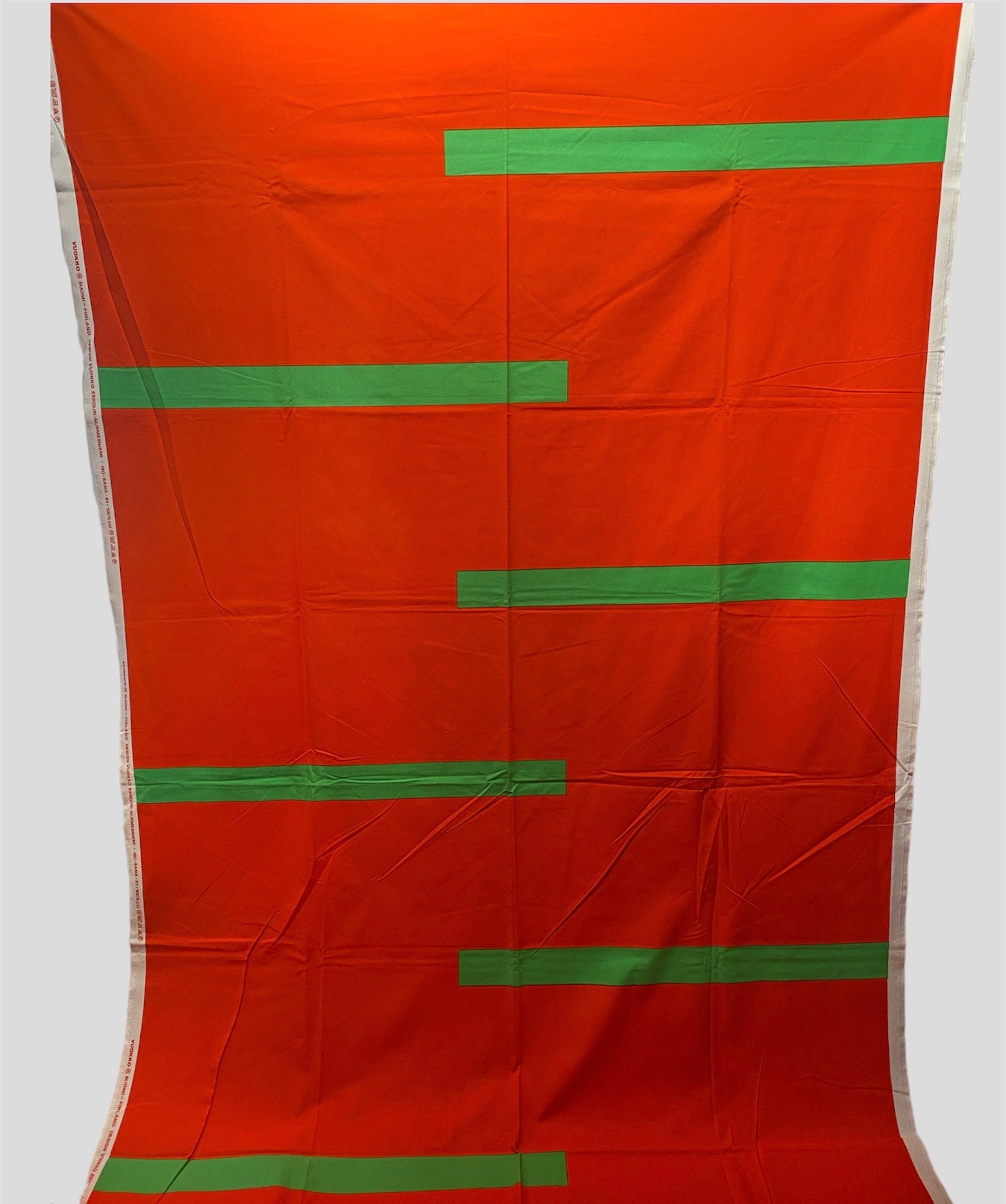 Big Size/vintage Vuokko Fabric/curtain /table Cloth Designed by