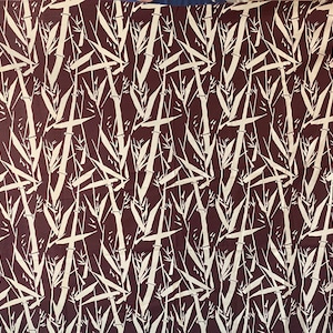Marimekko vintage fabric/curtain/table cloth named “Verso” designed by Maija isola, 1954, made in Finland