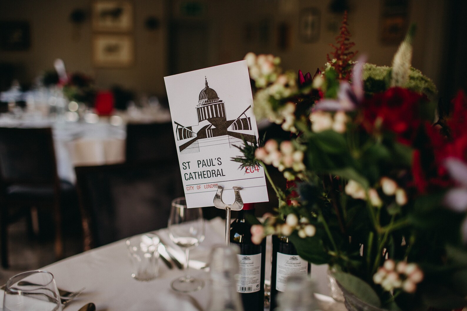 Wedding table names // Handmade wedding table decor // | Etsy