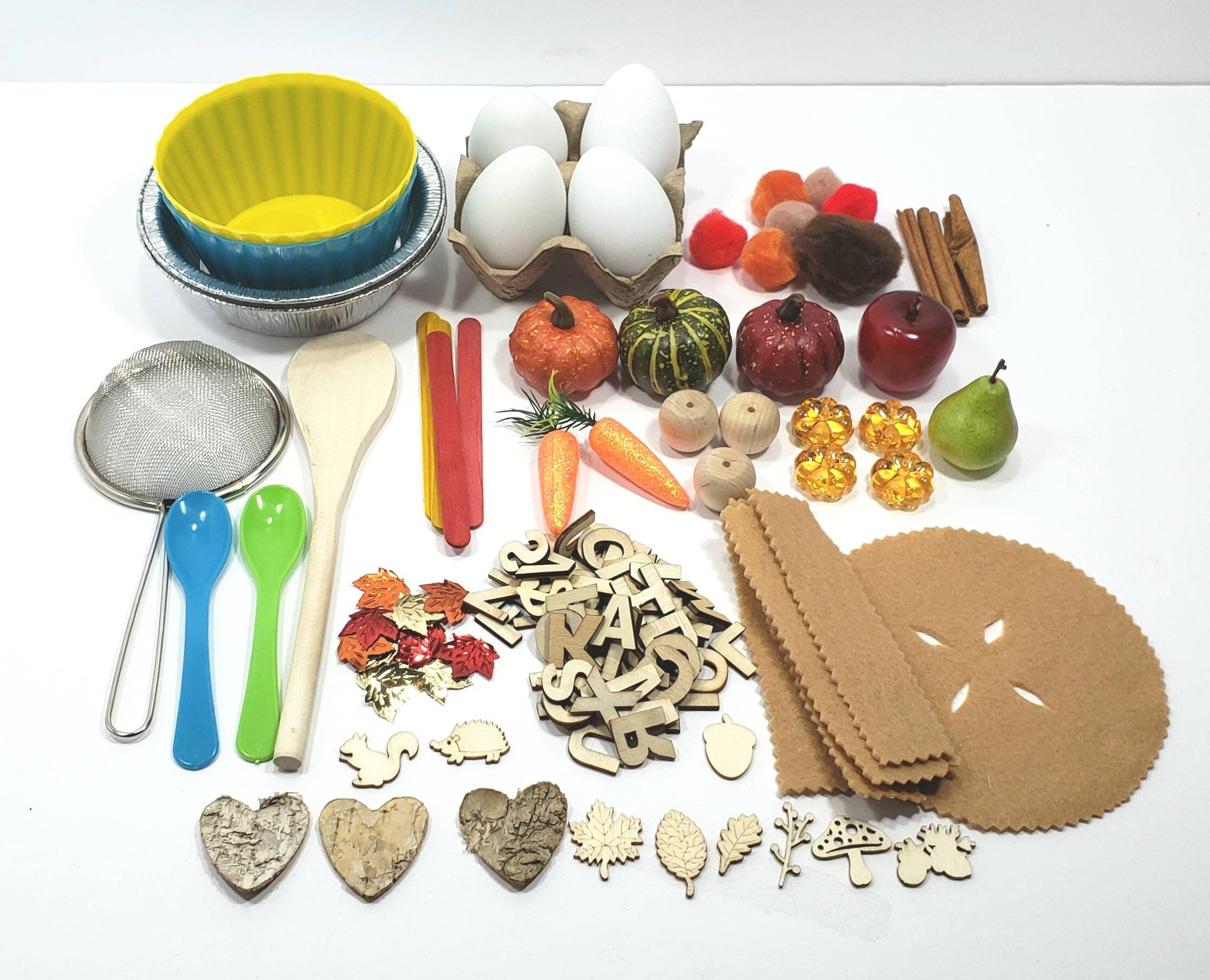 Fall Baking Sensory Bin Baking Sensory Bin Preschool Baking Etsy Canada