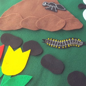 Bug's Life Felt Board Set | Insect Felt Board | Science Felt Board ...