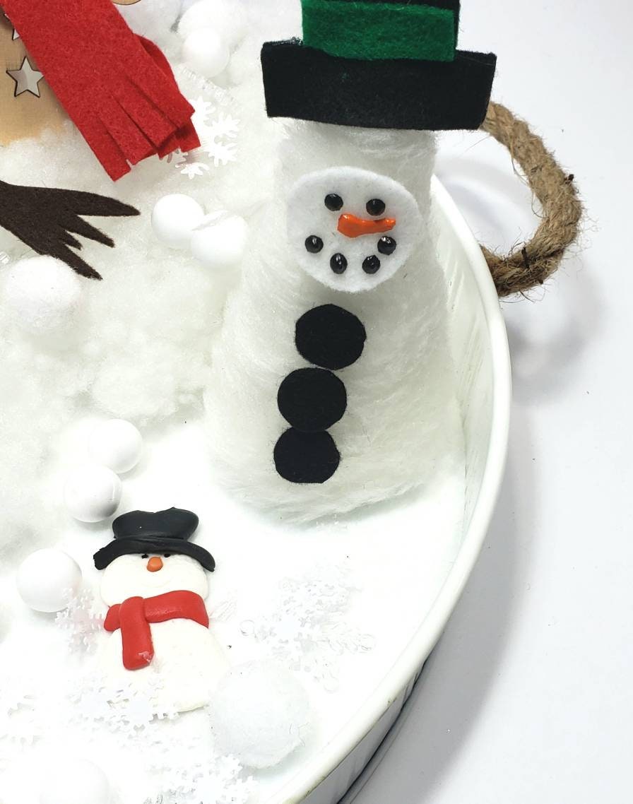 Melting Snowman Craft for Preschoolers » Preschool Toolkit