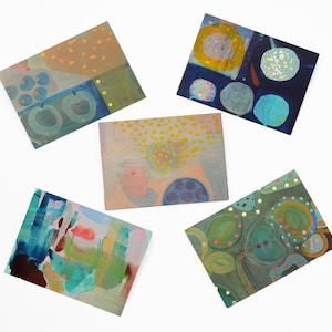 Fine Art Greetings Cards Pack of Five - Contemporary Art Cards