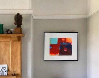 Abstract Art Print, Living Room Art, Gift For Mom