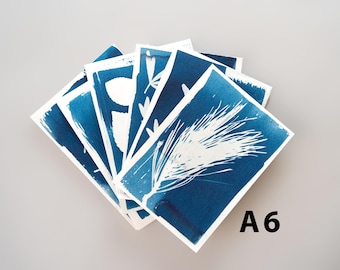 A6 Cyanotypipapper – Sun Printing Paper för ritningar