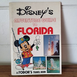 Vintage Kinderbücher Disneys Abenteuerführer nach Florida 1980