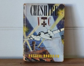 Vintage book Cheshire V C Russell Braddon 1956 hardcover PUTW