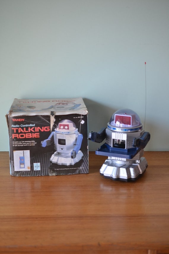 Vintage Talking Robie robot complete working 1987 LYLBT2