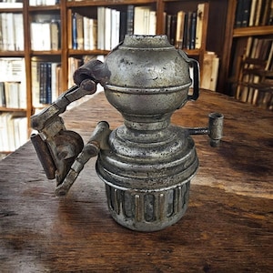 RARE Antique 1800's Bicycle Oil Lamp Parabolic No. 3 by G.J.