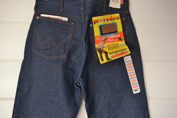 wrangler pro rodeo cowboy cut jeans