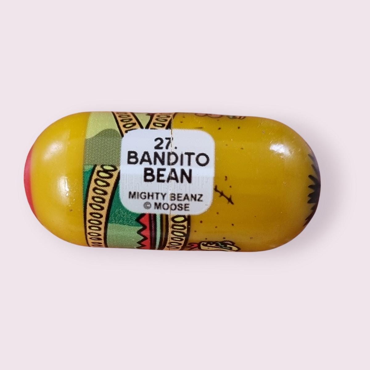 Vintage Mighty Beanz Bandito Bean Series 1 No 27 2003 1st Edition
