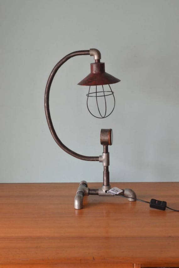 made desk lamp