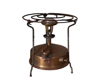 Antique Taylor & Boggis Summer Girl Stove: Rare Cast Iron Camping