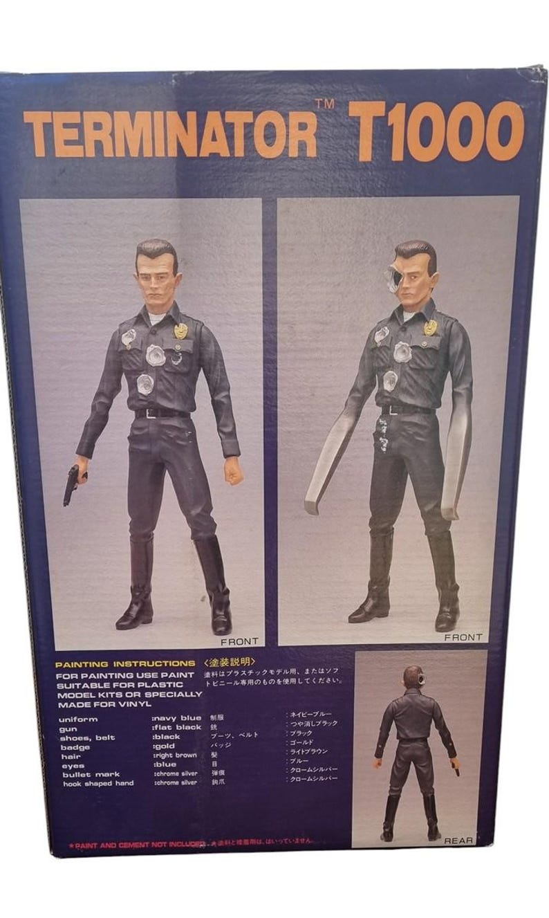 Terminator Model Names Vintage Terminator 2 T1000 1:6 Scale Model Kit Tsukuda Hobby Soft Vinyl ...