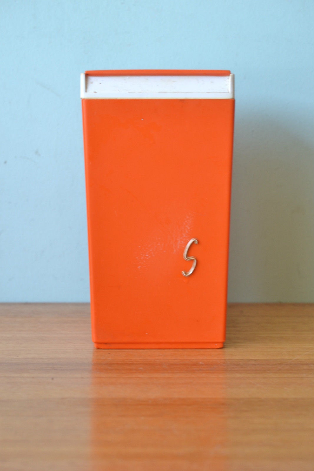 ヴィンテージNally Ware ナリーウェアキャニスター4点RED·͜· ♡ RETRO ORIGINAL VINTAGE COLLECTABLE NALLY WEAR CANISTERS