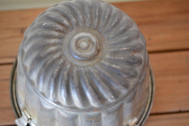 Vintage pudding pot canister steamer metal Etsy