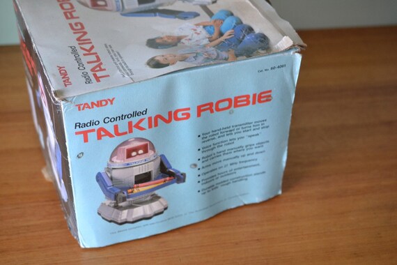 Vintage Talking Robie robot complete working 1987 LYLBT2