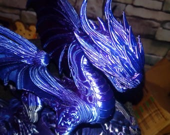 Dragon Statue, 3d printed.
