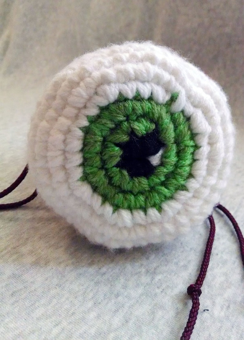 Small Eyeball Bag PATTERN zdjęcie 2