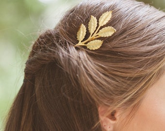 Bohemian Hair Accessories Bohemian Weddings Bohemian Bride Boho Hair Accessories Boho Weddings Boho Bride Leaf Hair Clip Leaf Hair Bobby Pin