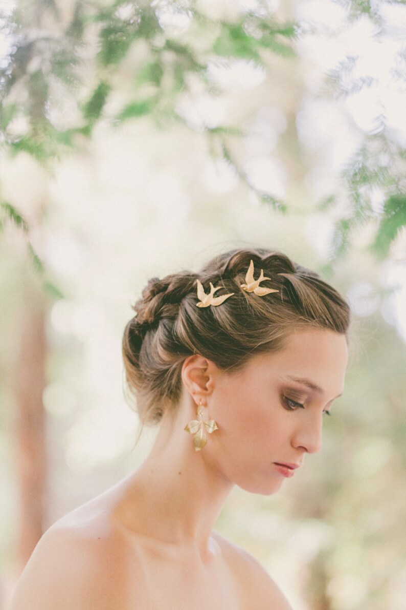 Gold Boho Wedding Hair Accessories Boho Bridal Hair Boho Bride | Etsy