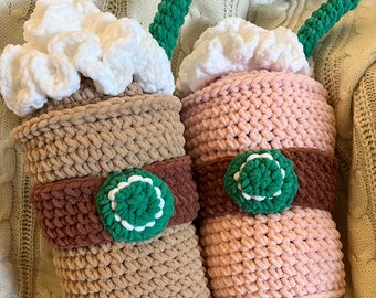 Large Plushie Frappe Iced Coffee