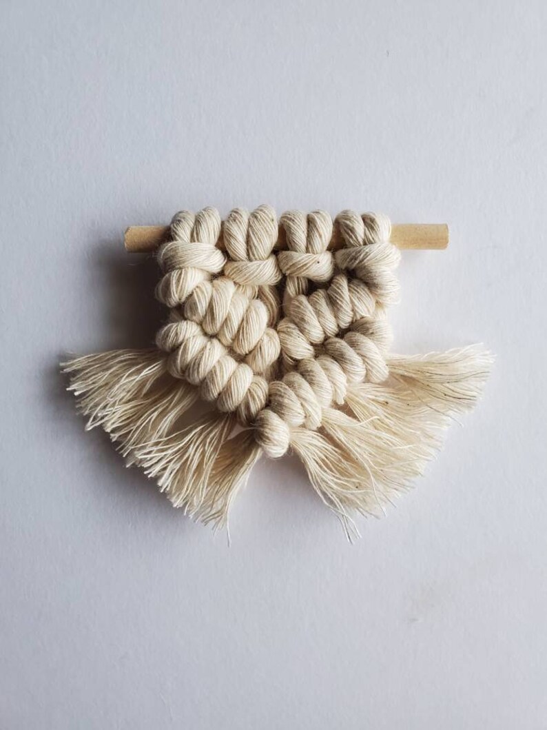 Dollhouse Macrame Miniature Macrame Dollhouse Wall Hanging Etsy