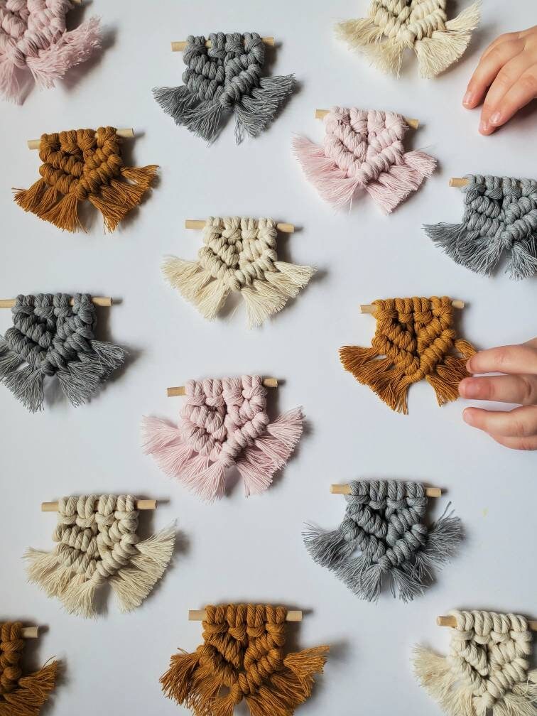 Dollhouse Macrame Miniature Macrame Dollhouse Wall Hanging Etsy