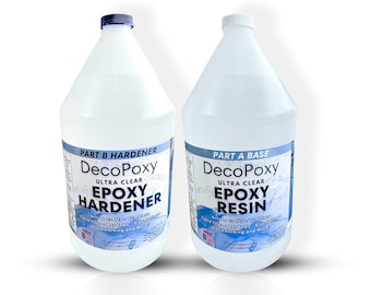 Crystal Clear Epoxy Resin 2 Gallon Kit: Art, Crafts, Jewelry