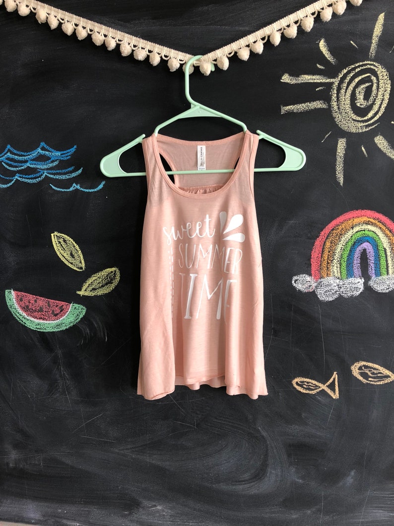 Sweet summer time girl tank
