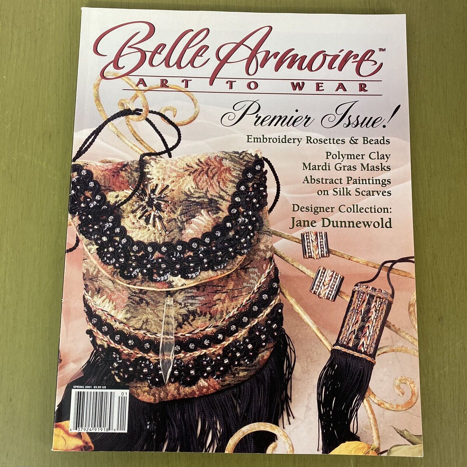 Belle Armoire Magazines, Lot of 2, Art to Wear, Stampington, Spring