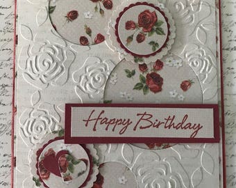 Happy Birthday - Handmade Card