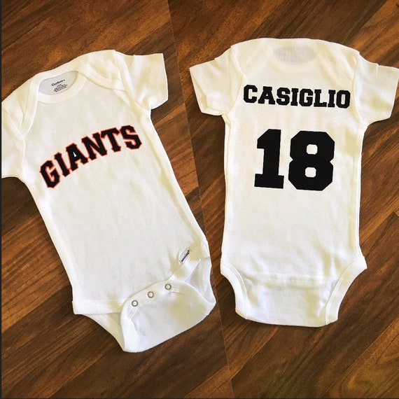 san francisco giants baby jersey