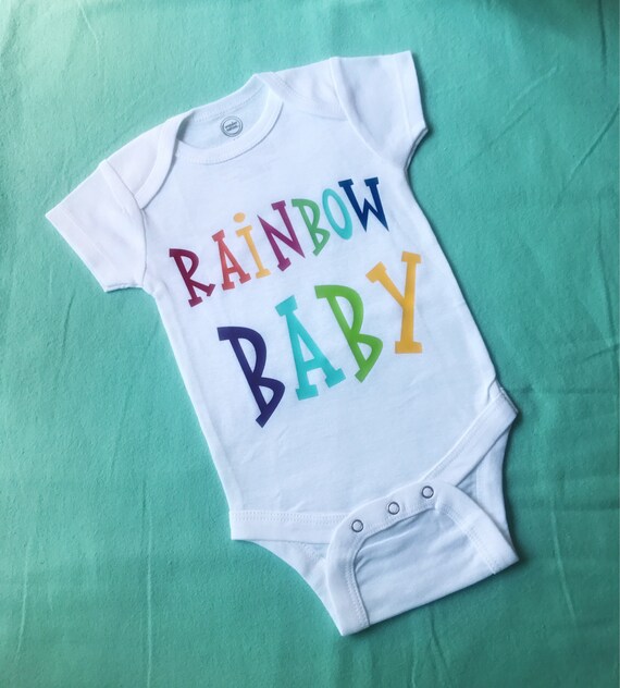 etsy rainbow baby