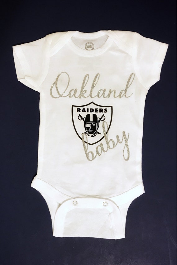 raiders onesie baby