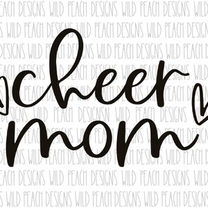 Cheer Mom svg//cheer mom png//cheer mom digital download
